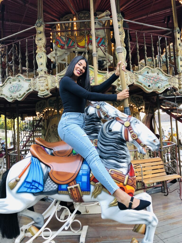 Things to Do in Paris: carousel ride at Sacre Coeur 