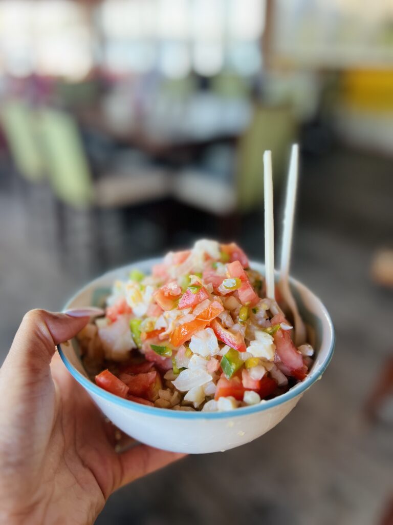 Conch salad, Nassau Bahamas