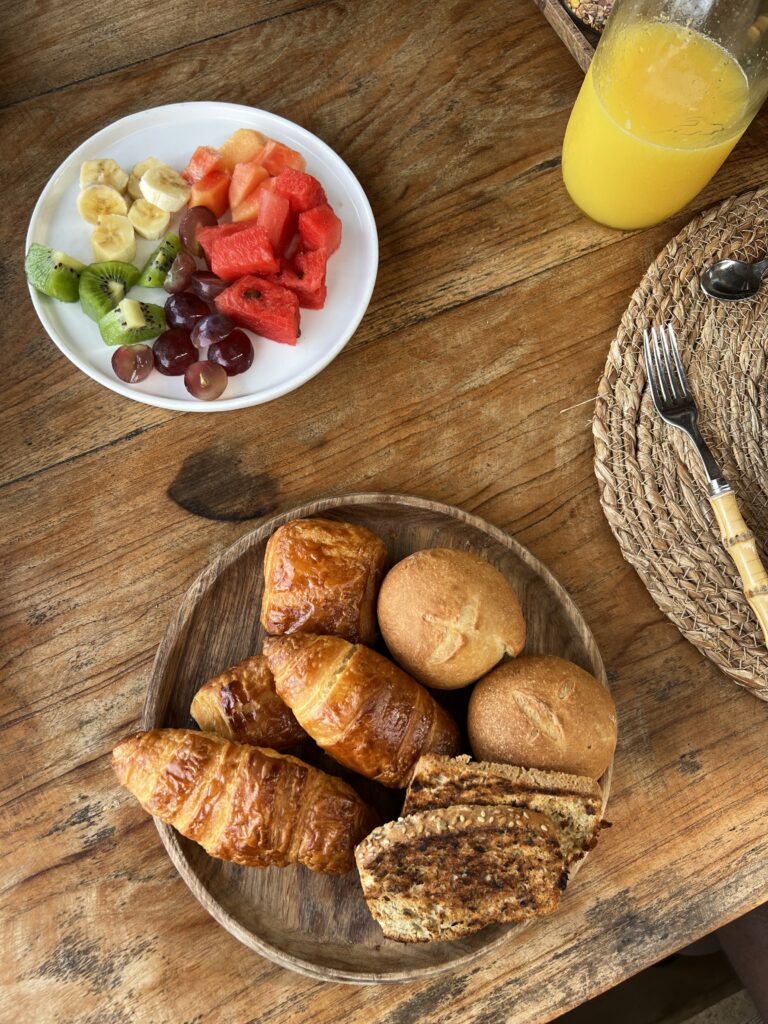 Yokan Lodge, Senegal, Breakfast