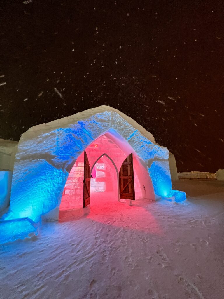 Hotel Du Glace, Quebec, Canada