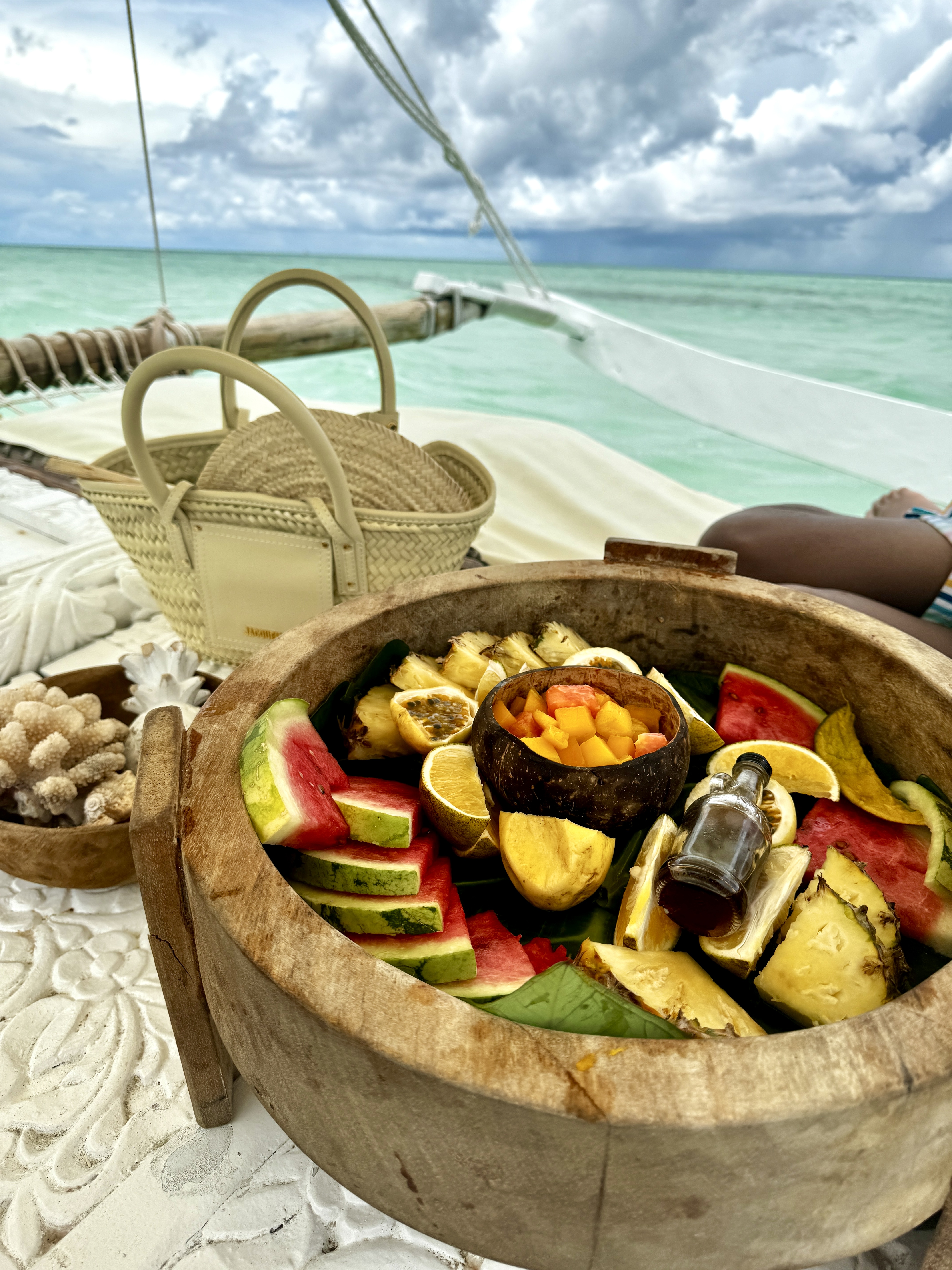 Fruits on Dhow Boat, Zanzibar 